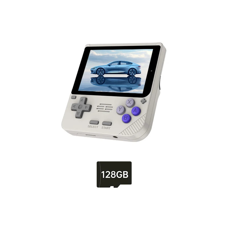 New  V10 Handheld Game Console 3.5 Inch 480*320 IPS OCA Full Screen Retro Opendinglinux Handhelds Cheap Children'S Gifts