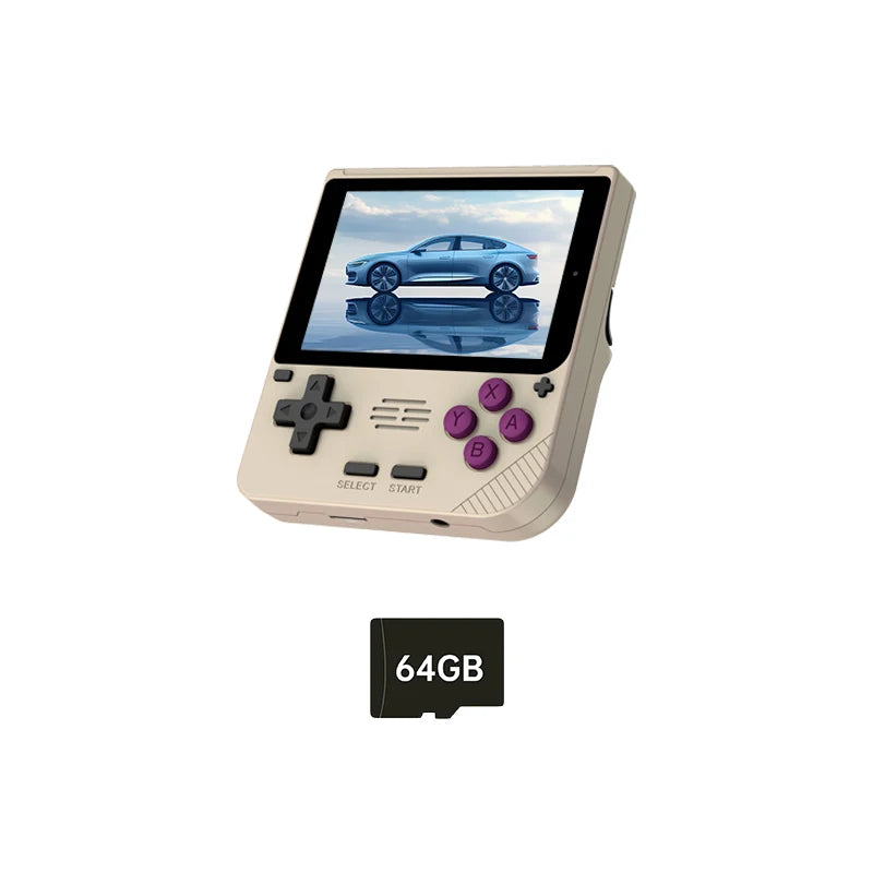 New  V10 Handheld Game Console 3.5 Inch 480*320 IPS OCA Full Screen Retro Opendinglinux Handhelds Cheap Children'S Gifts