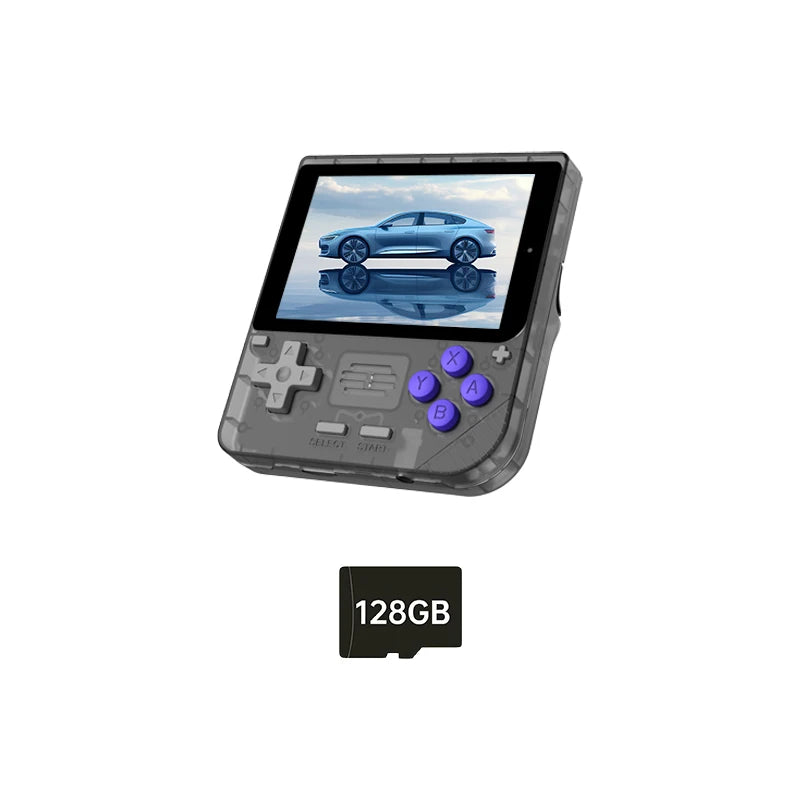 New  V10 Handheld Game Console 3.5 Inch 480*320 IPS OCA Full Screen Retro Opendinglinux Handhelds Cheap Children'S Gifts