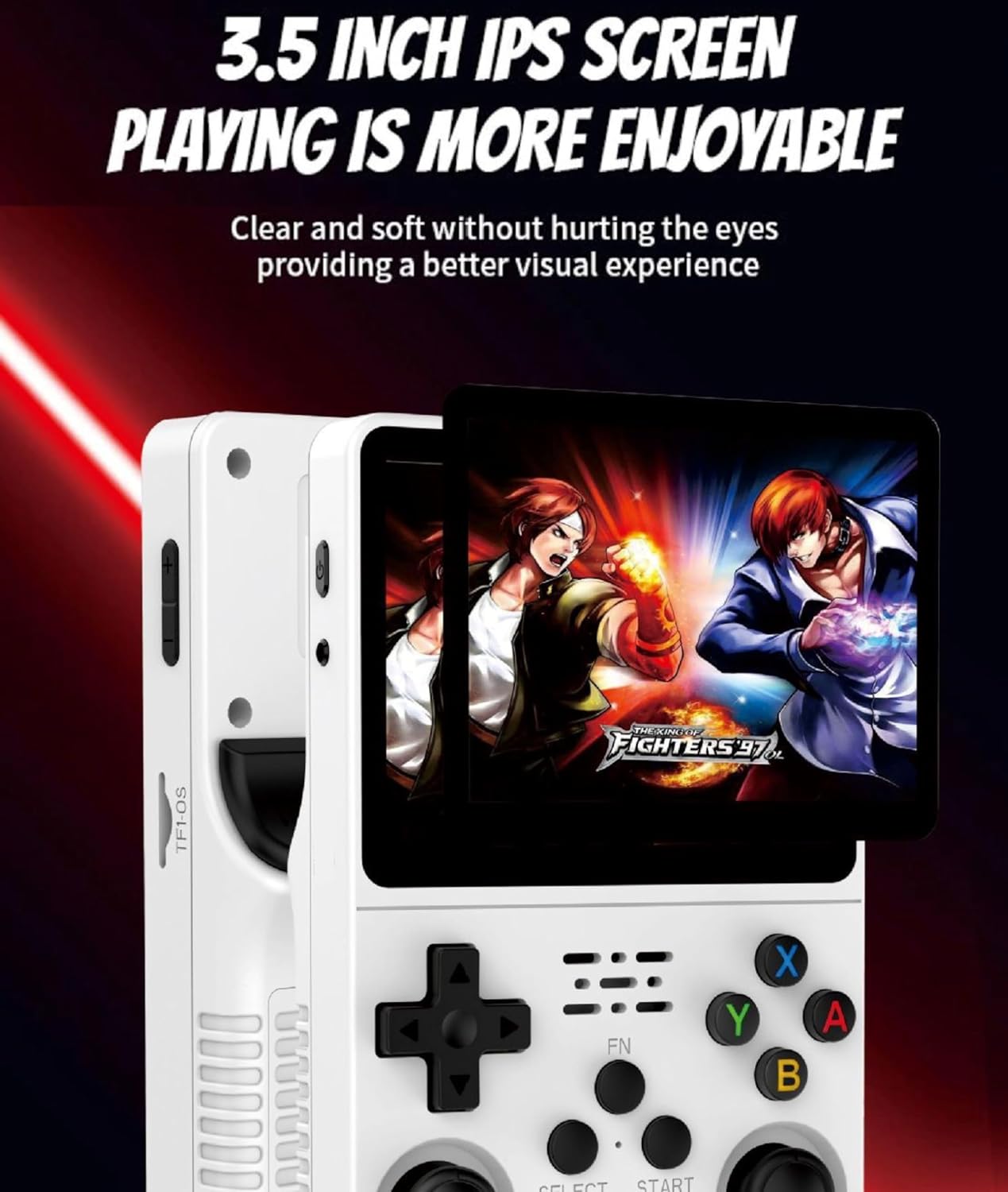 R36S Retro Handheld Video Game Console Linux System 3.5 Inch IPS Screen R35S Pro Portable Pocket Video Player 64GB Games