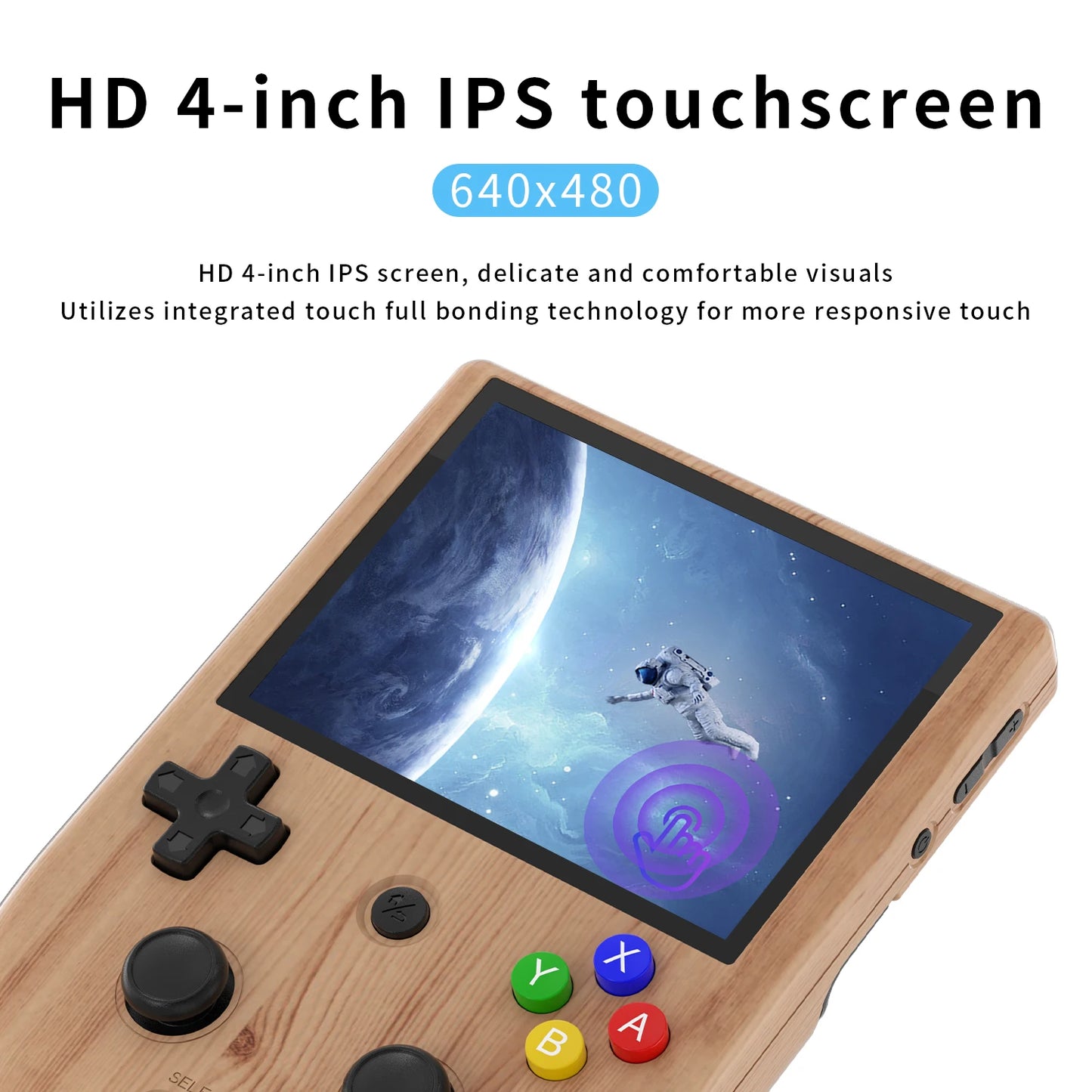 RG405V Video Handheld Game Console 4" IPS HD Touch Screen Android 12 System T618 64-Bit Wifi Portable Retro Game Player